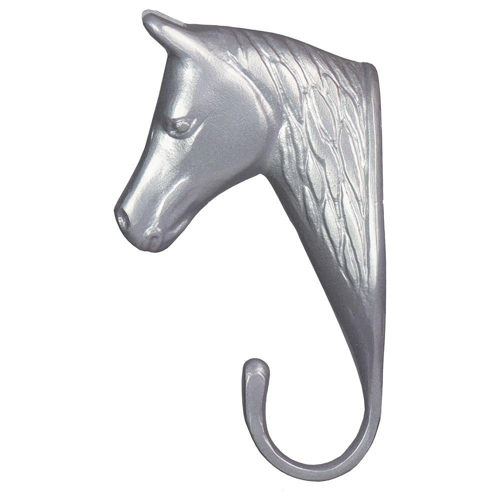 Horka Horse Head Bridle Hanger, Silver