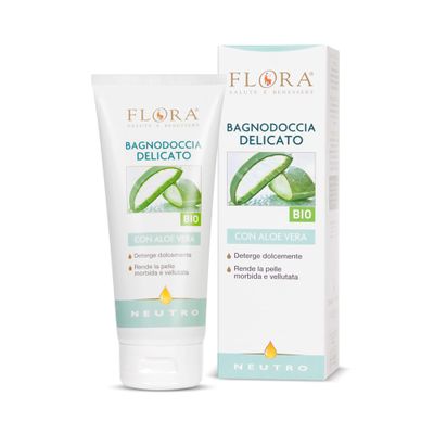 Gentle Aloe Vera Shower Gel Flora, 200 ml