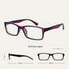 OPULIZE PEP Reading Glasses for Women and Men, 4-Pack, Transparent Purple, +3.50 view 2