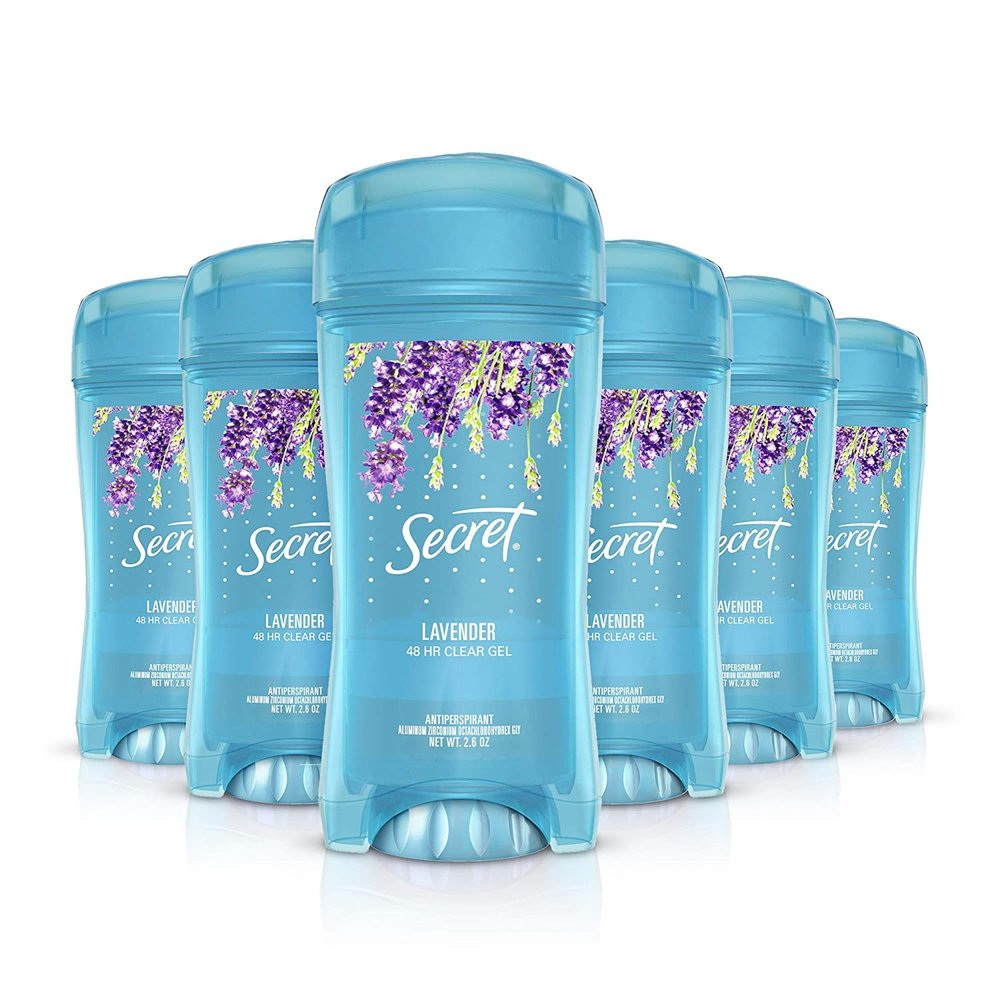 Secret Fresh Scent Clear Gel Antiperspirant & Deodorant for Women, Berry Mix Scent