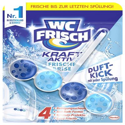 WC-Frisch Kraft-Aktiv Toilet Freshener, Fresh Breeze, 50 g