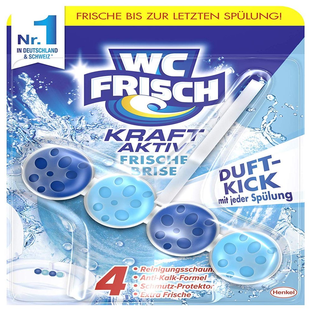 WC-Frisch Kraft-Aktiv Toilet Freshener, Fresh Breeze, 50 g