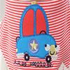 CuteOn Baby Drool Bibs, Unisex 3-Pack, Absorbent Cotton Triangle Bibs with Snaps for Boys and Girls - Assorted view 3