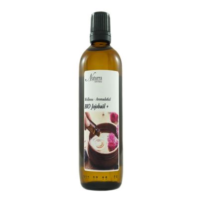 Naturra Wellness Jojoba + Lavender Extra Fine Oil, 100 ml Glass Bottle