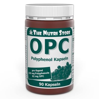 OPC 62 mg Plus Polyphenol Capsules, 90 Count