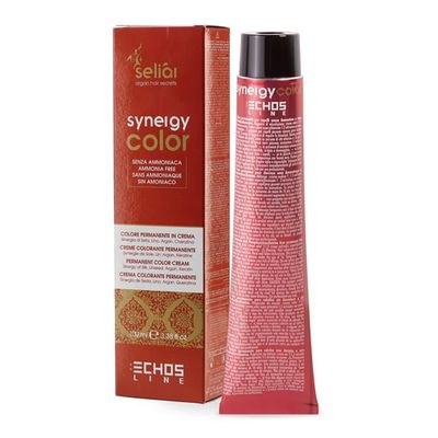 ECHOSLINE Selir Synergy Color - Ammonia-Free Cream Color for Brown-Purple Hair (4.2)
