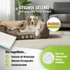 CopcoPet Orthopedic Dog Bed for Medium Dogs, Washable Reversible Faux Leather Bed with Raised Edge, Form-Stable Dog Sofa, Mocca, 90 x 70 cm view 3