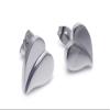 Energetix 4 you 2123P Heart Fashion Neodymium Magnet Heart Stud Earrings, Medical-Grade Stainless Steel, Nickel-Free, Allergy-Free + Jewelry Pouch view 1