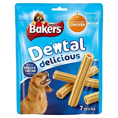 Bcker Zahn Delicious Medium Chicken Dog Treats, 7-Pack