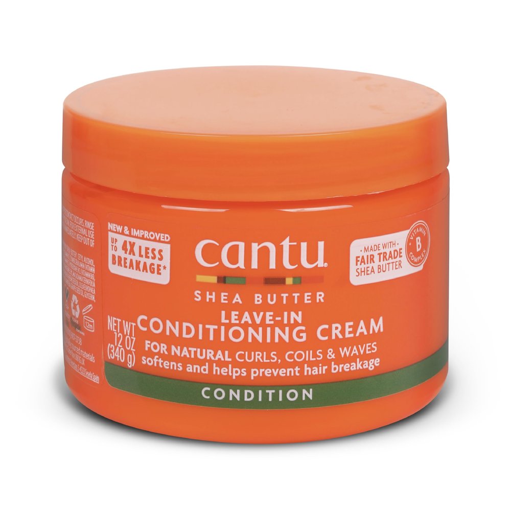 Cantu Shea Natural Leave-In Conditioning Cream, 1-Pack (1 x 340 g)