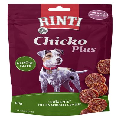 RINTI Chicko Plus Vegetable Thalers with Duck 12 x 80 g
