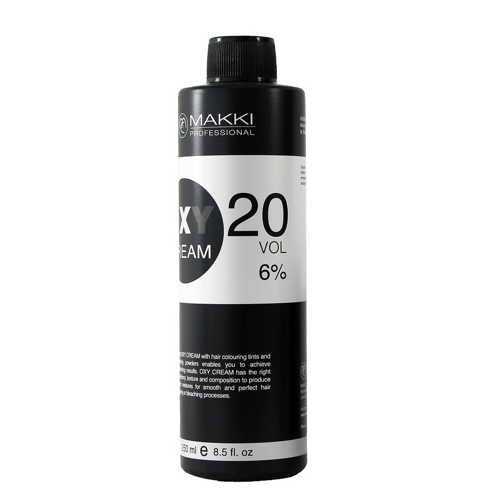 Makki Professional Oxy Hair Cream Peroxide Developer 20 VOL (6%) 250 ml