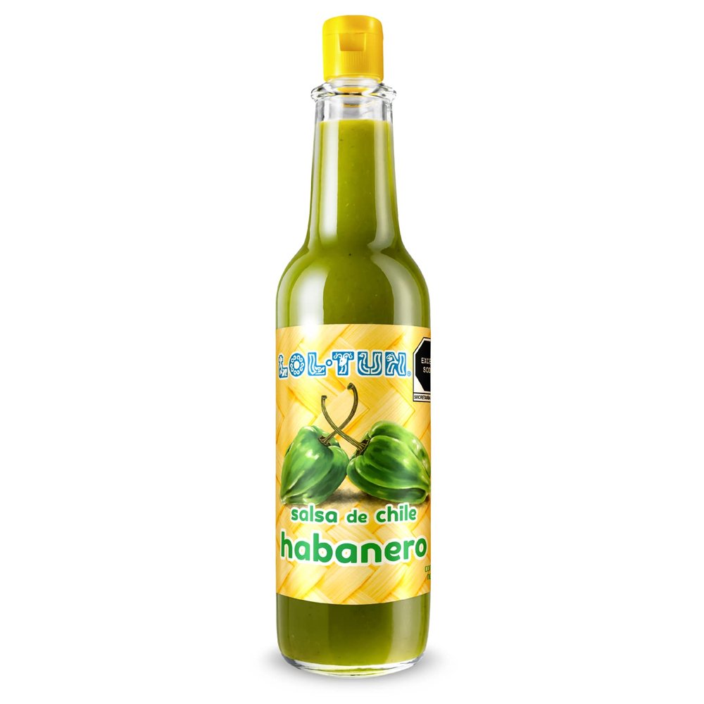 Lol-Tun Salsa Habanero Verde 150g, Green Habanero Sauce