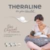 Theraline The Original Pregnancy & Nursing Pillow, 190 cm, Side Sleeper Pillow with Bead Filling, Cover and Crinkle Lion Toy view 3