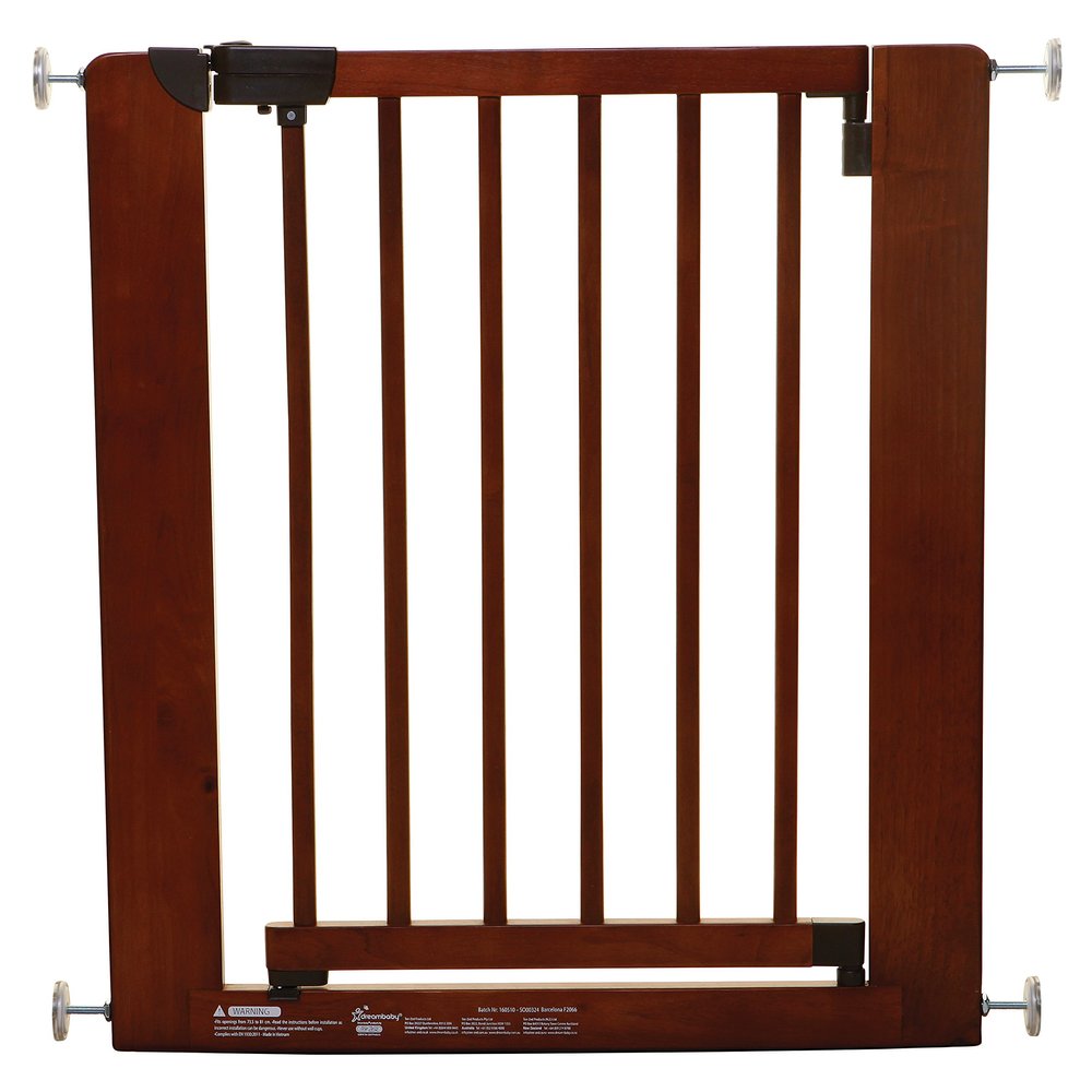 Dreambaby F2066 Barcelona Wooden Stair Safety Gate (73.5–81 cm)