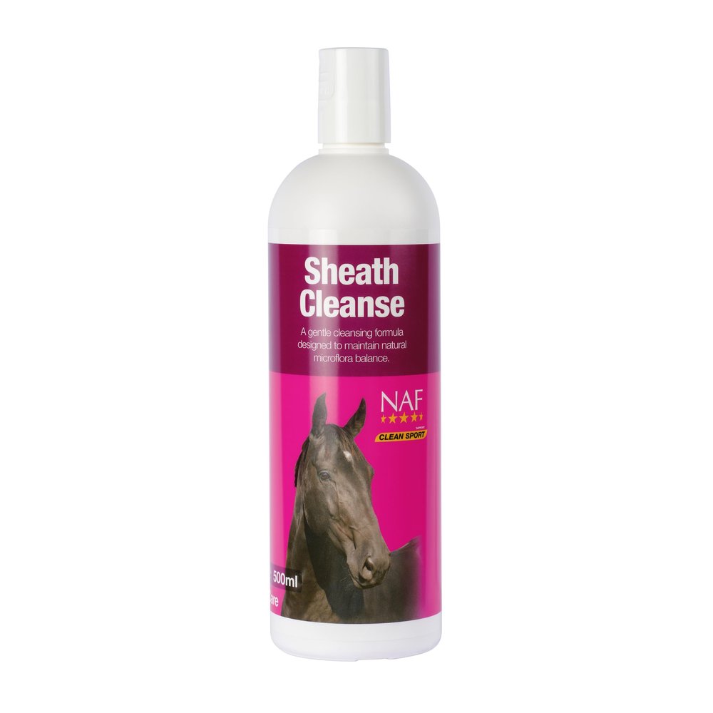 NAF Sheath Cleanse Gentle Cleaning Solution for Horses, 500 ml