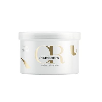 Wella Oil Reflections Luminous Reboost Mask, 1 x 500 ml Hair Treatment with Camellia O...