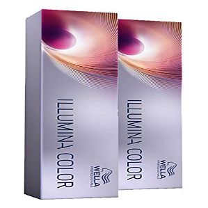 Wella Illumina Color 5/35 Light Brown Gold Mahogany, 2 x 60 ml