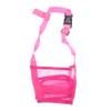 RayLineDo Adjustable Dog Muzzle - Breathable Nylon Mesh, Pink, Size M view 1