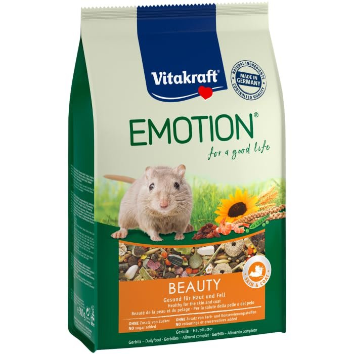 Vitakraft Emotion Beauty All Ages, Gerbil - 300g