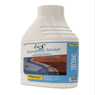 Chimiver LIOS SUNDECK SOAP | Cleaner for Outdoor Wooden Floors, 1 L
