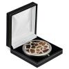 Animal-Design Pocket Mirror, Stainless Steel, Gift Box Included | Pocket Magnifying Mirror view 3