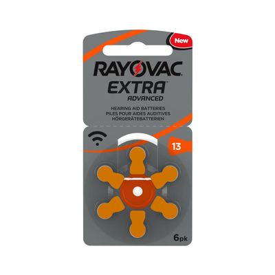 Rayovac Extra 13 Hearing Aid Batteries, New Design