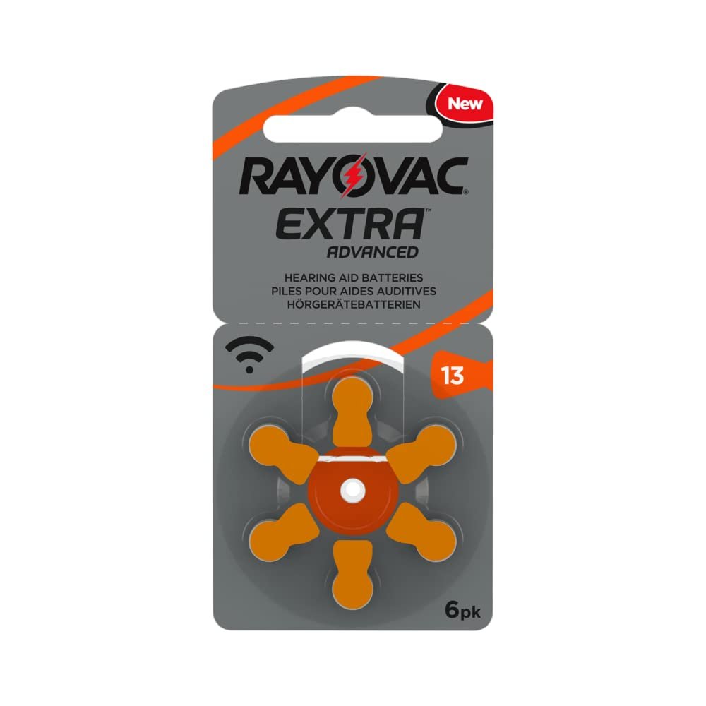 Rayovac Extra 13 Hearing Aid Batteries, New Design