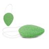 Casalfe Konjac 100% Biodegradable Natural Sponge with Green Tea for Gentle Exfoliation view 3