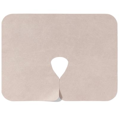 Dr. Gstel Washable Fiber Sheets with Nose Slit, Beige, 5 pcs.