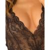 Rene Rofe Lingerie Spank Me Strap-Back Lace Lingerie Black M view 2