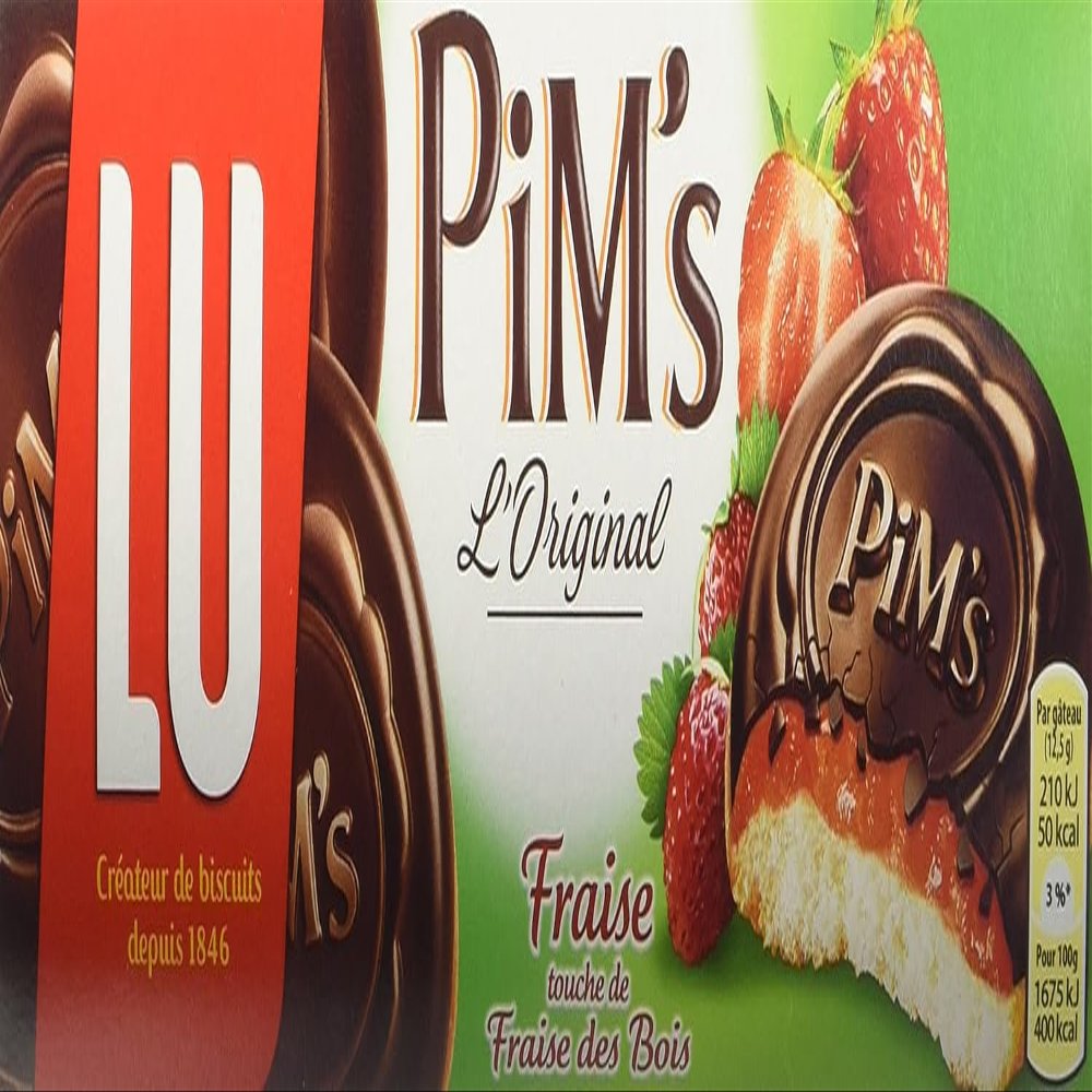 Lu Pim's Strawberry, 150 g, 5 pcs.