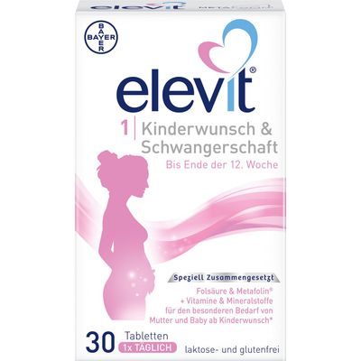 Elevit 1 for Conception and Pregnancy with Folate, 30 Tablets