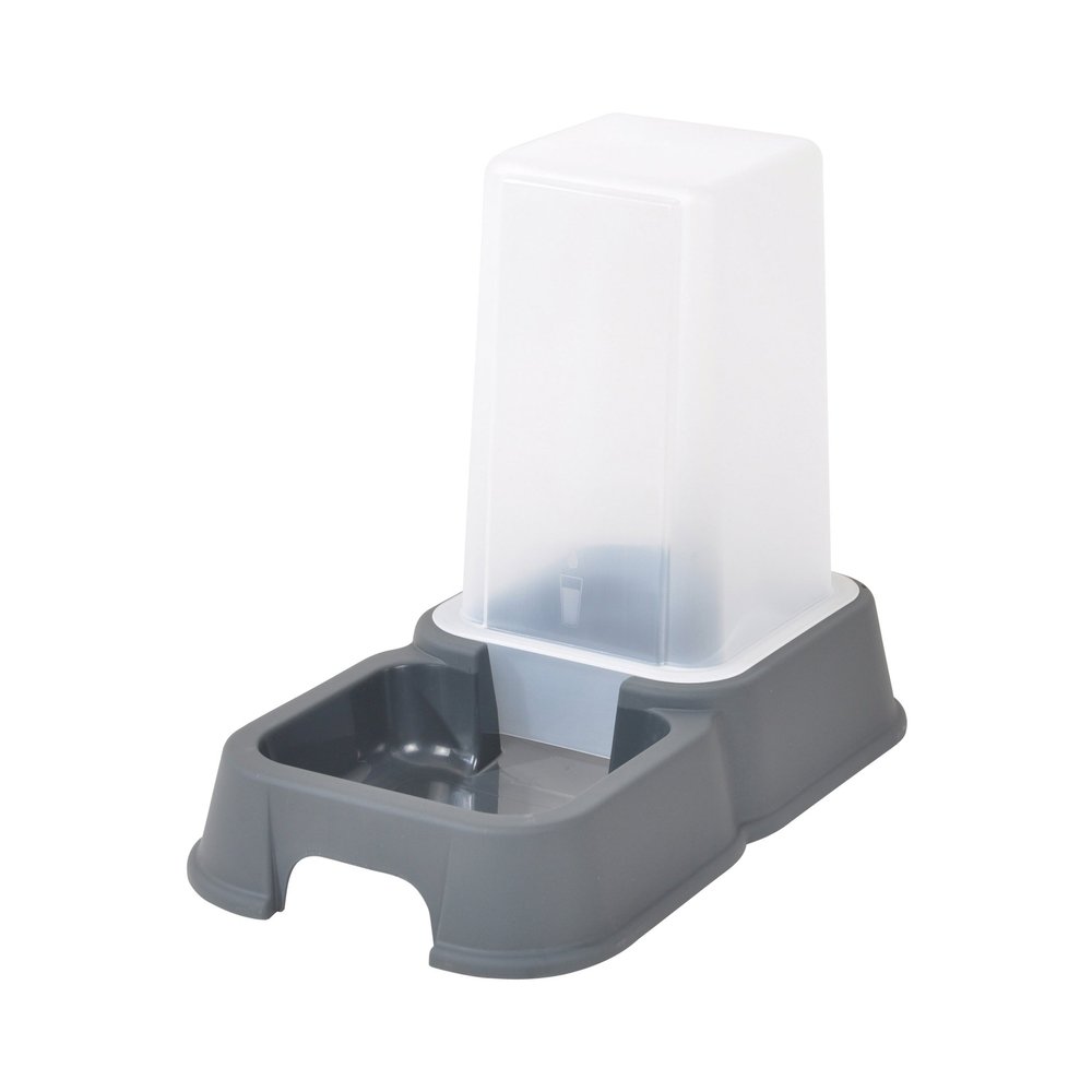 CODICO Water/Food Dispenser, Gray, for Cats, 1.5 L