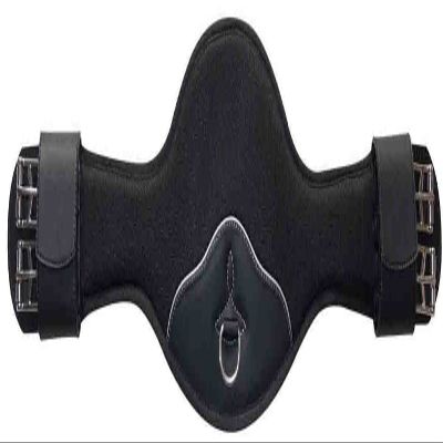 DT Saddlery Short Girth Butterfly 70 cm, Black