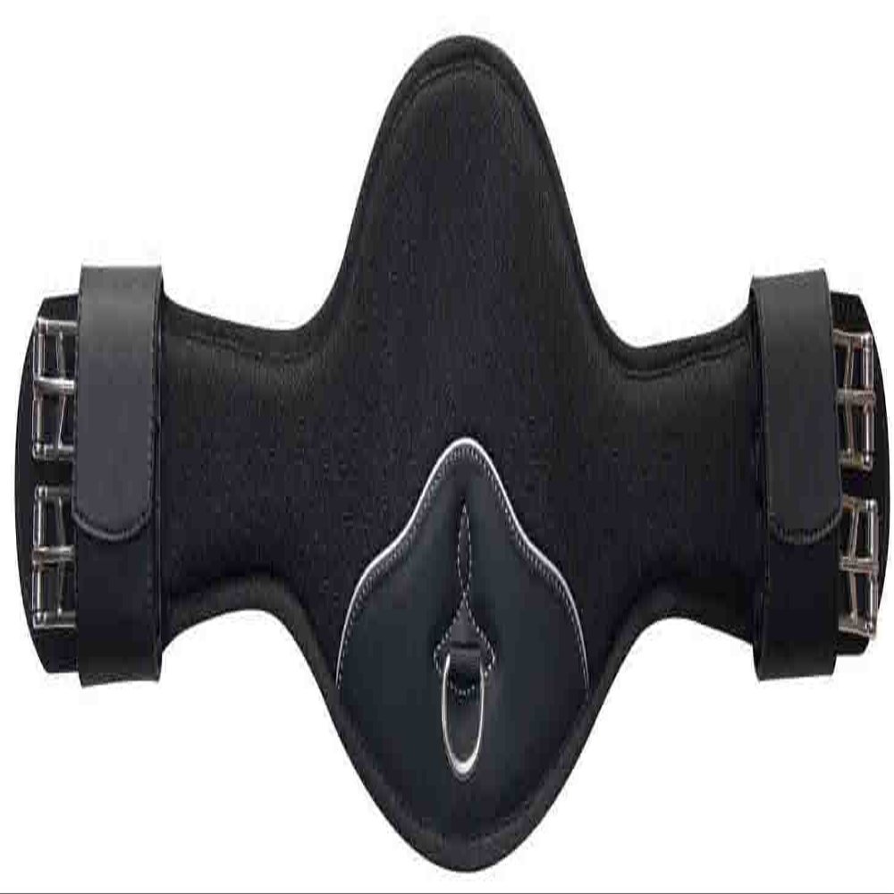DT Saddlery Short Girth Butterfly 70 cm, Black