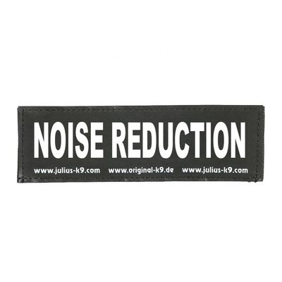 JULIUS K-9 Velcro Patch, Noise Reduction, Small, Black