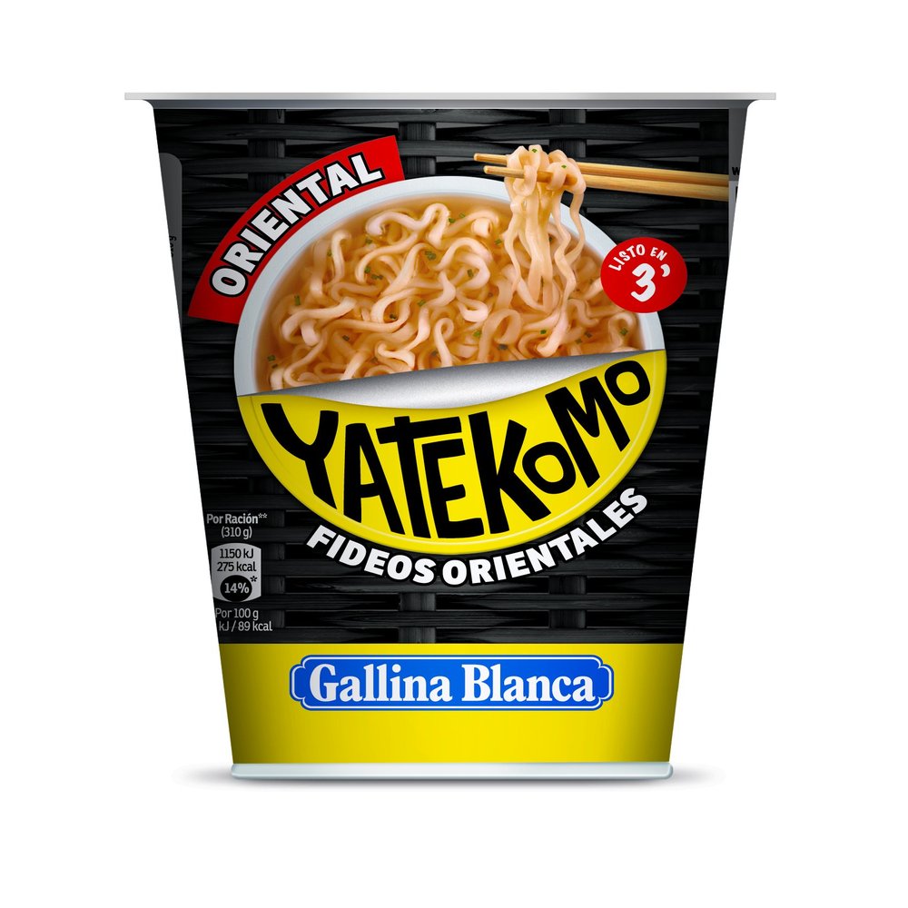 Gallina Blanca Yatekomo Oriental Noodles, 61 g, 8-Pack