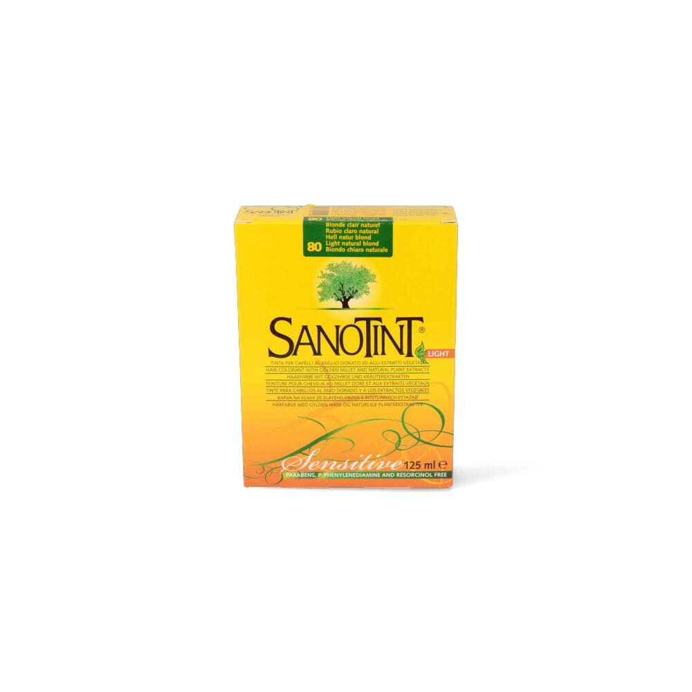 SANOTINT Sensitive 80 Natural Light Blonde, 400 g