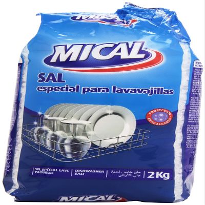 Mical Special Salt for Dishwashers, 2 kg, 6-Pack