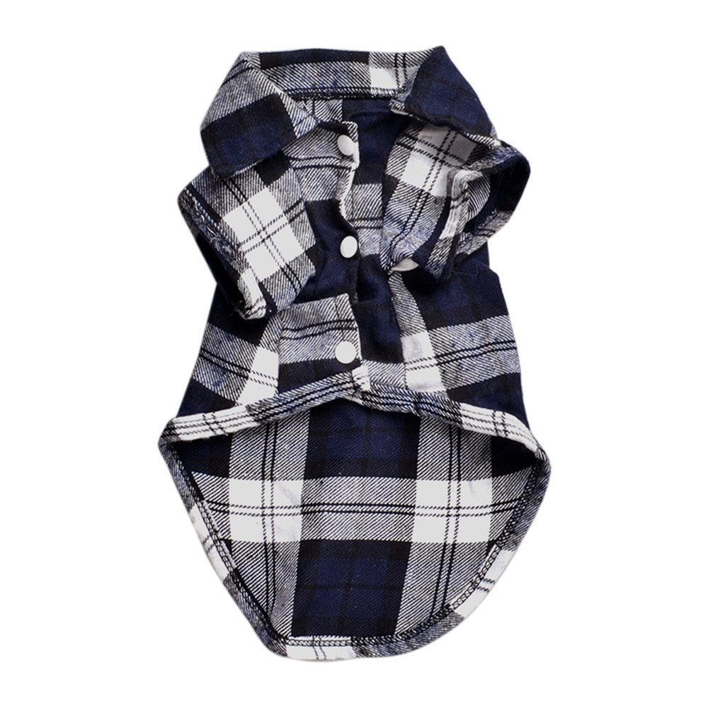 Bodhi2000 Plaid Dog Shirt