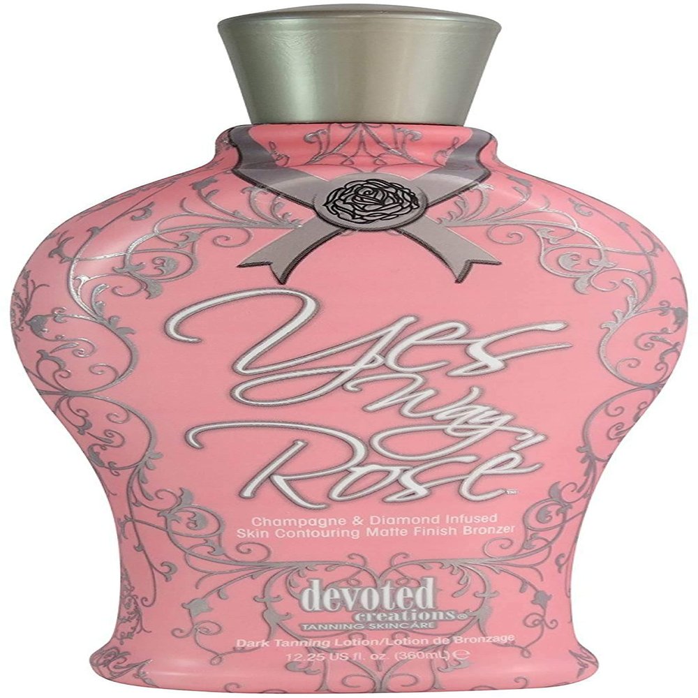 Yes Way Rosé, Champagne and Diamond-Infused Matte Finish Tanning Lotion Bronzer 310 g