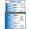 Piksters Interdental Brushes, 10 Count, Green, 0.80 mm, 6-Pack (6 x 10 Count) view 3