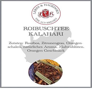 Lerbs & Hagedorn Kalahari Rooibos Tea | Orange, 2 kg (approx. 162 liters)