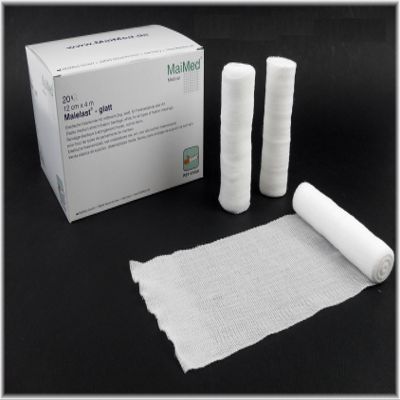 60x Elastic Fixation Bandages, 12 cm x 4 m, ConsuMed Bundle