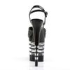 Pleaser FLAMINGO-809LN FLAM809LN/B/M Open-Toe Sandals, Black (Blk Pat/Blk B/M), EU 38 (UK 5) view 4