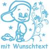 Hoffi's Premium XL Personalized Baby Car Sticker, 25 cm, Motif 1308 view 1