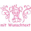 Hoffis Premium Personalized Baby Car Sticker with Name or Custom Text, Motif 1286, 16 cm view 1
