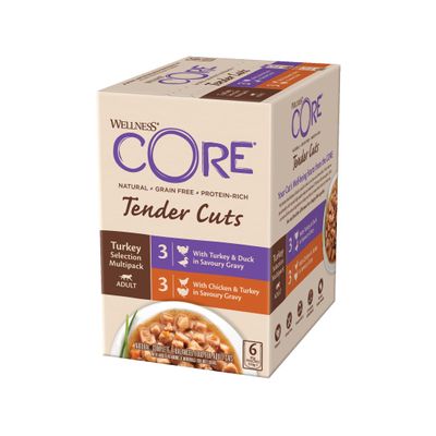 Wellness CORE Tender Cuts Turkey Selection Mix 6 x 85g