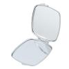 DIYthinker Green Geisha Fan Square Compact Makeup Pocket Mirror view 2